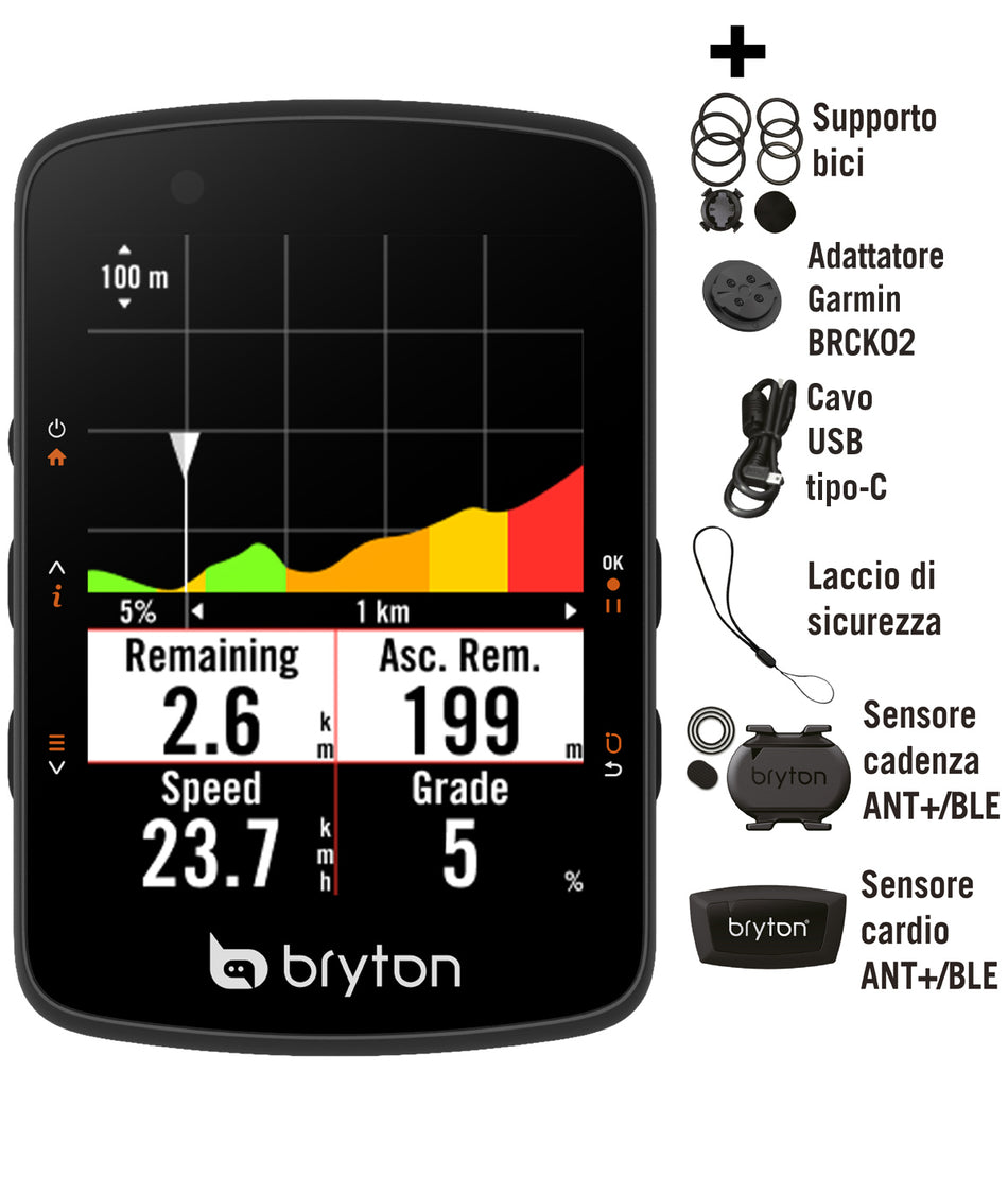 Bryton Rider 550D Con CAD e HRM