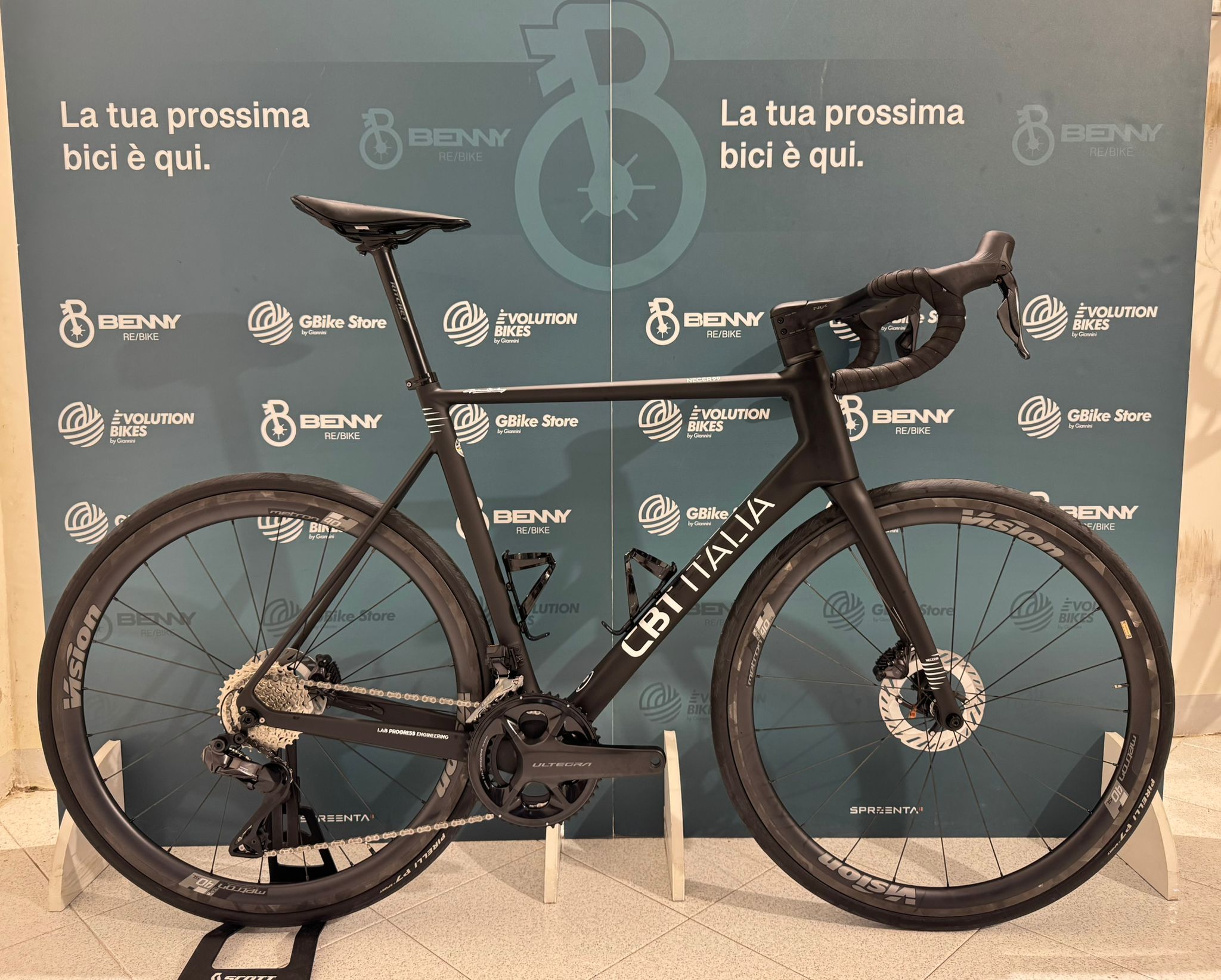 CBT Italia Necer99 Taglia 58 (Shimano Ultegra 8170 12v