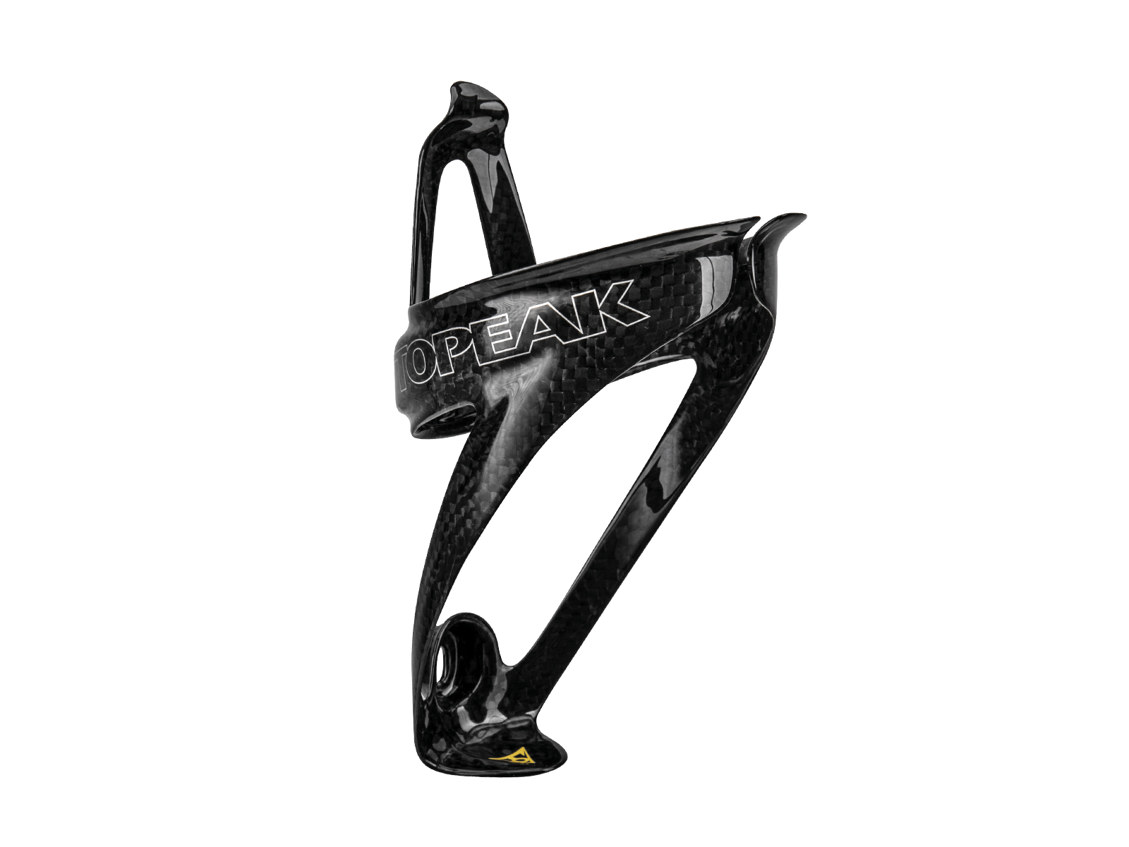 Topeak Shuttle Cage X 3k Carbon Portaborraccia, Nero, Taglia Unica