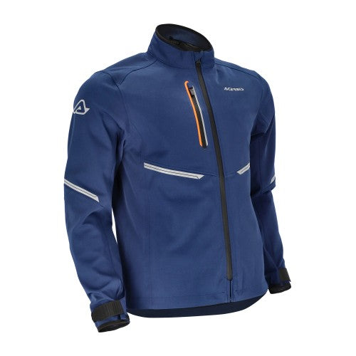 Acerbis X-Duro W-Proof giacca S-xxxl S / BLU/ARANCIO