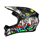 O'Neal Backflip Rancid fibbia magnetica Black-White / S