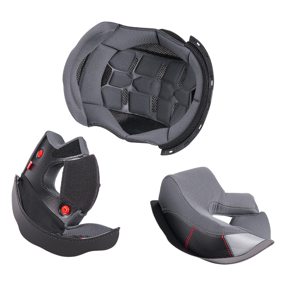 Fodera e guanciali per casco CHALLENGER