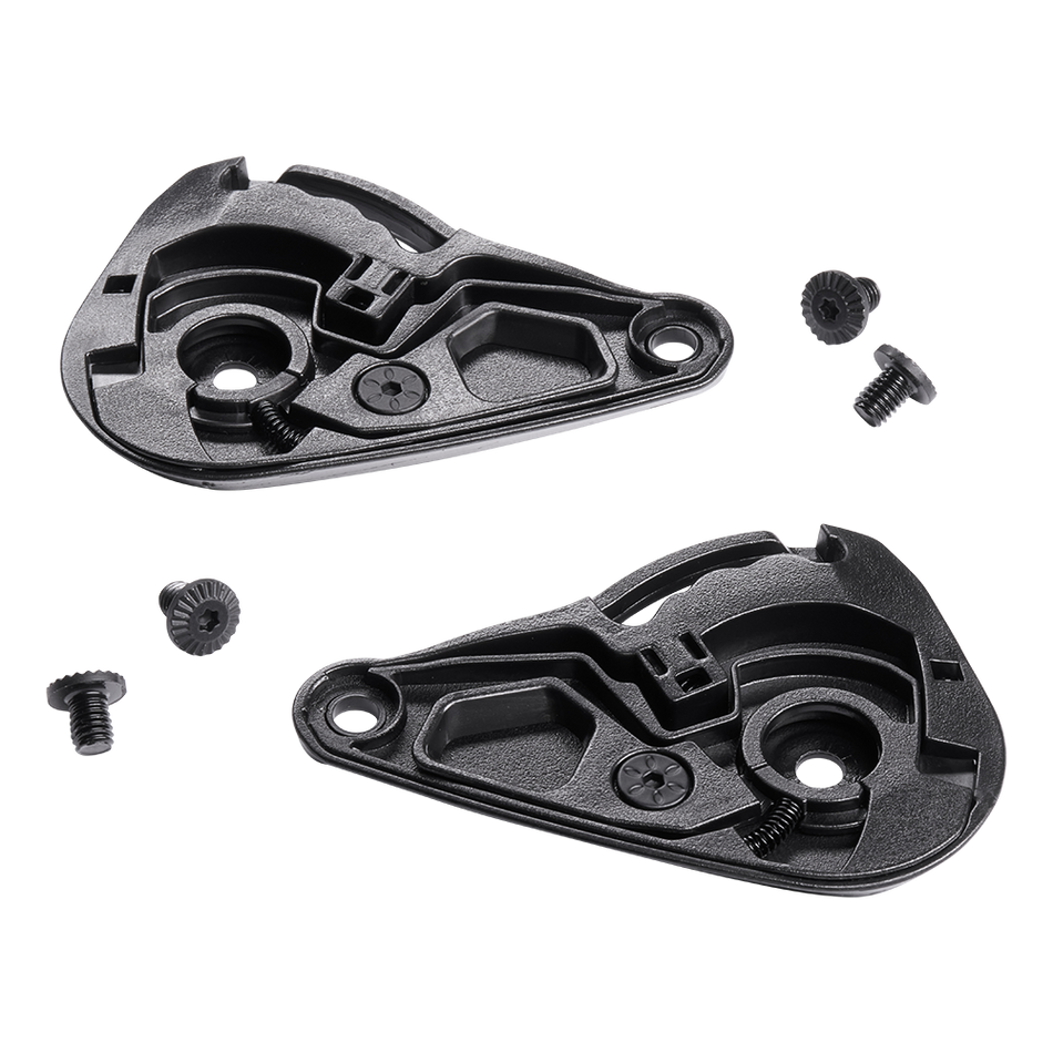 Piastra laterale di ricambio per casco CHALLENGER (KIT MECCANISMO VISIERA (S+D))