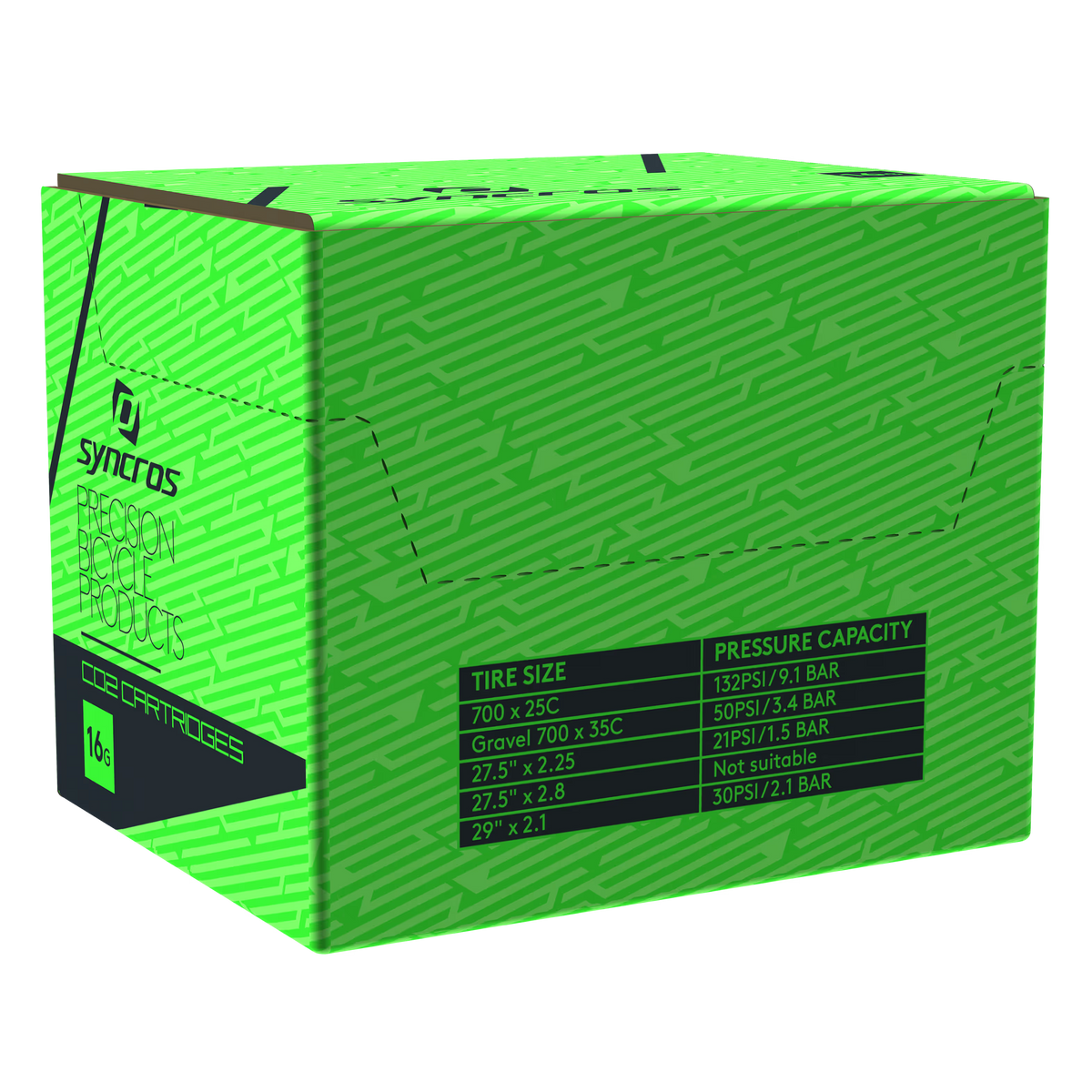 Cartuccia CO₂ SYNCROS da 16 g 20-PAK