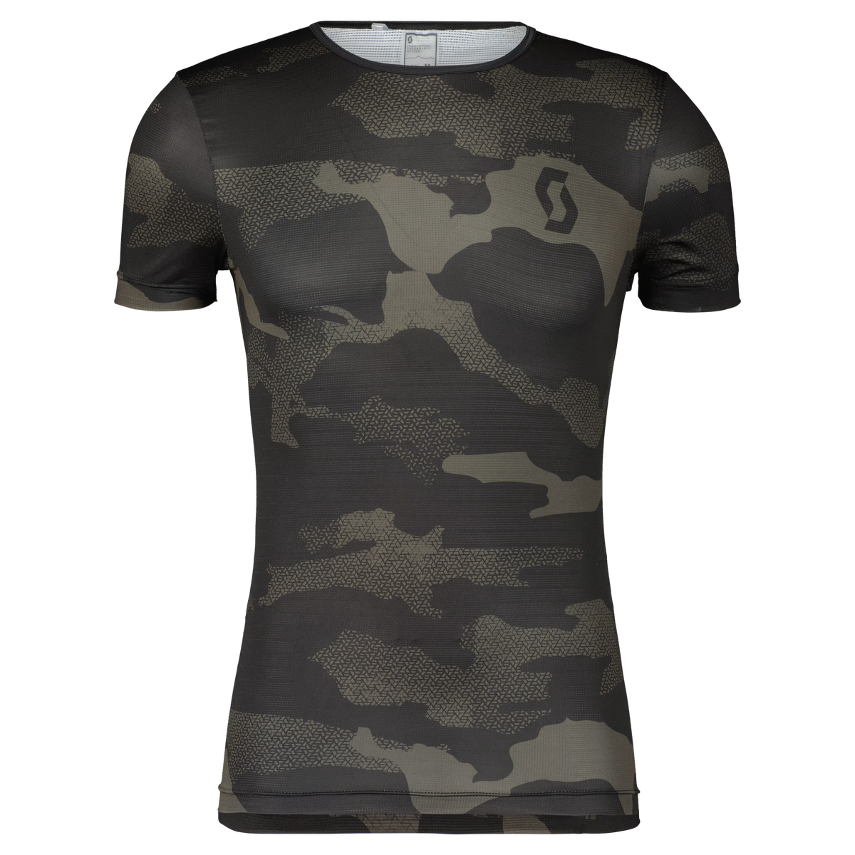 Camiseta interior de manga corta para hombre Scott Underwear Carbon