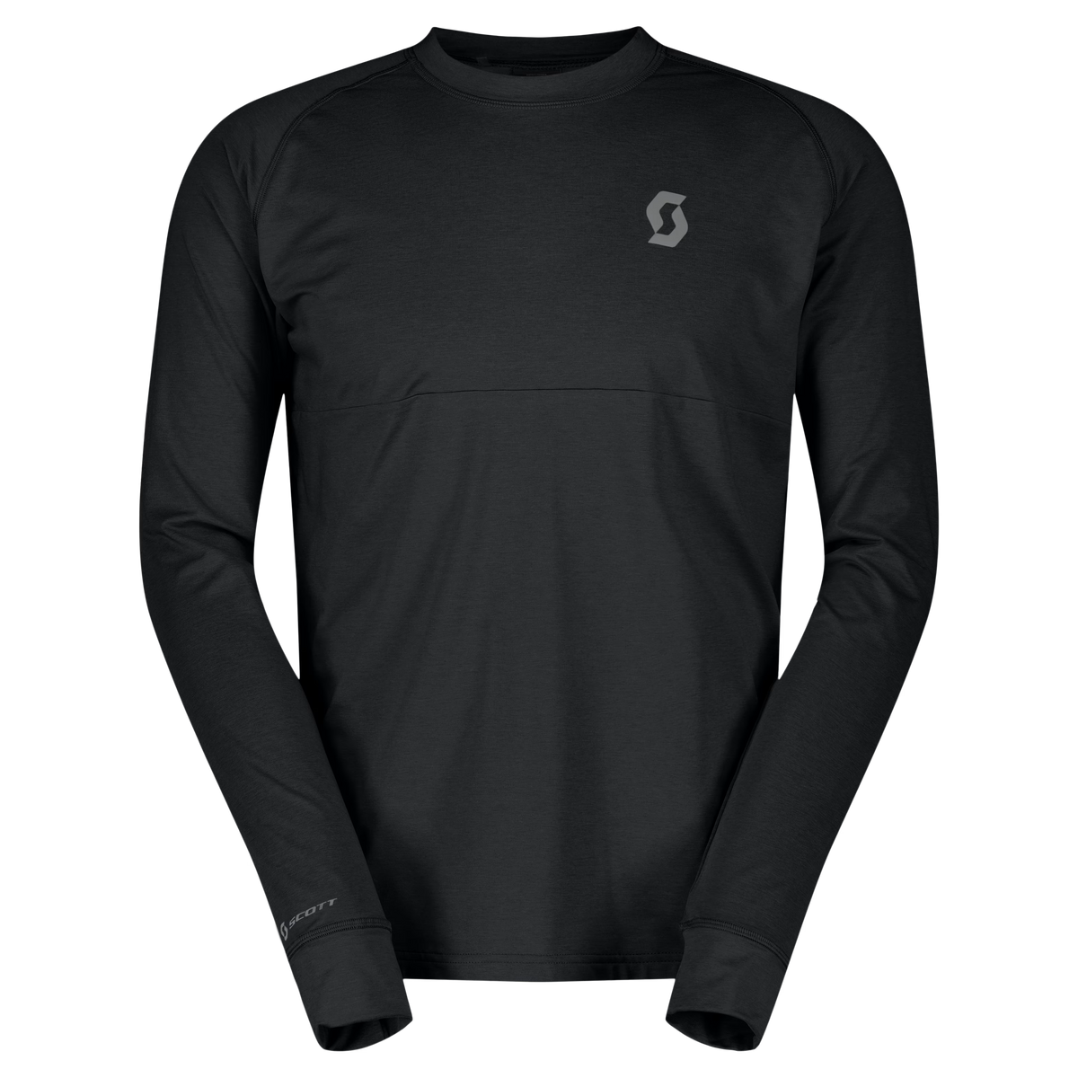 Maglietta da uomo Scott Trail Storm Warm Light LS - foto 3