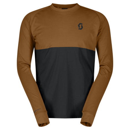 Maglietta da uomo Scott Trail Storm Warm Light LS