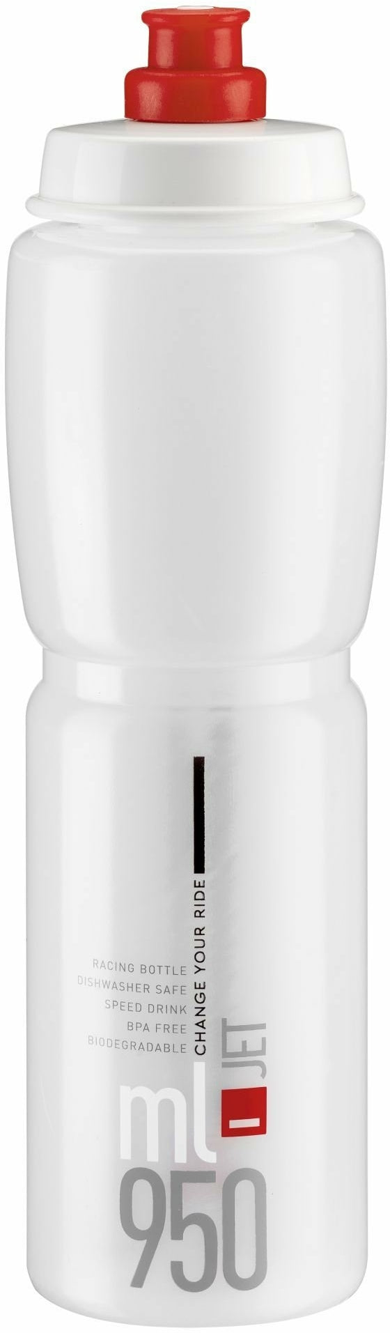 Borraccia Elite Jet trasparente 950ml