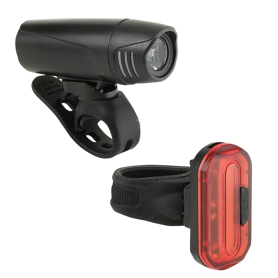 Fanali Anteriore+Posteriore (KIT) LUMY a Batteria 1 Led/15 Chips