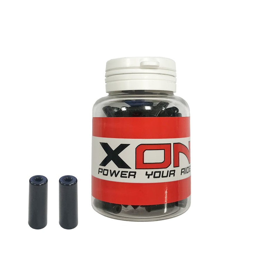 Capoguaina 4,2mm in Alluminio Nero - Barattolo 100 Pezzi