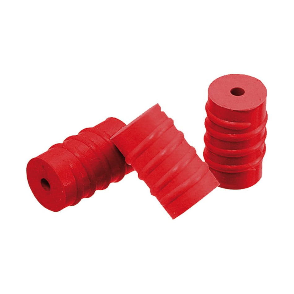 O-Ring Coprifilo Antigraffio in Silicone Rosso - Barattolo 100 Pezzi