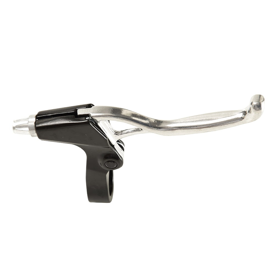 Leve Freno MTB 3 Dita in Alluminio con Collarino Nero (Coppia)