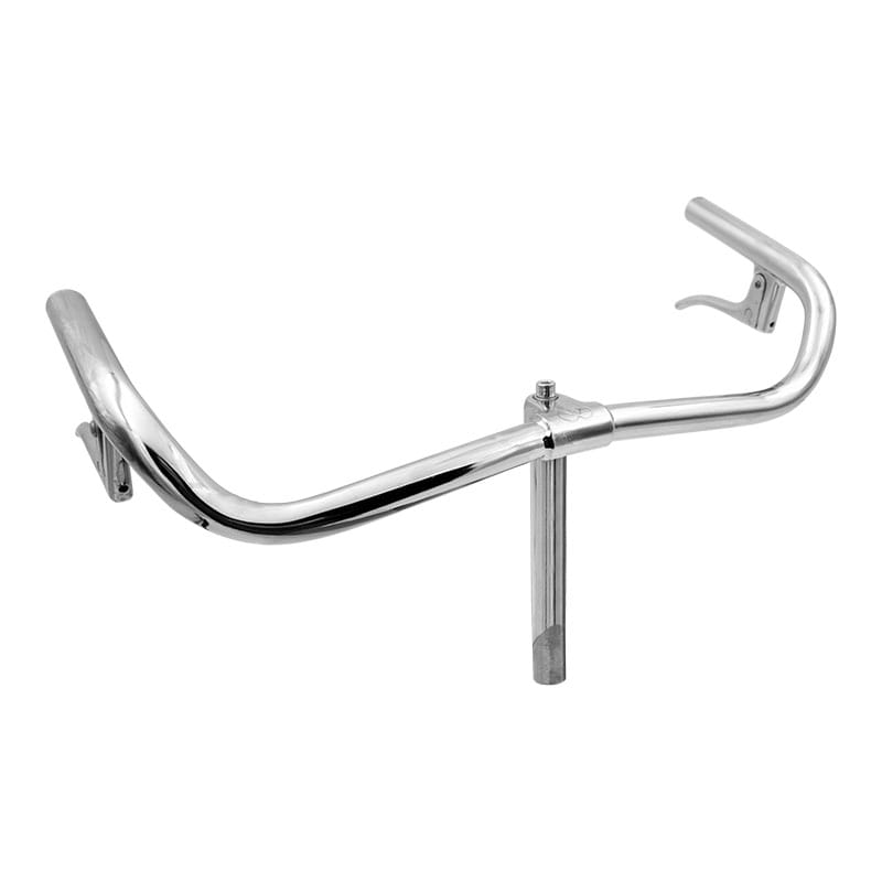 Manillar SPORT TORINO 22,2mm x 480mm en Acero Plateado - 50°