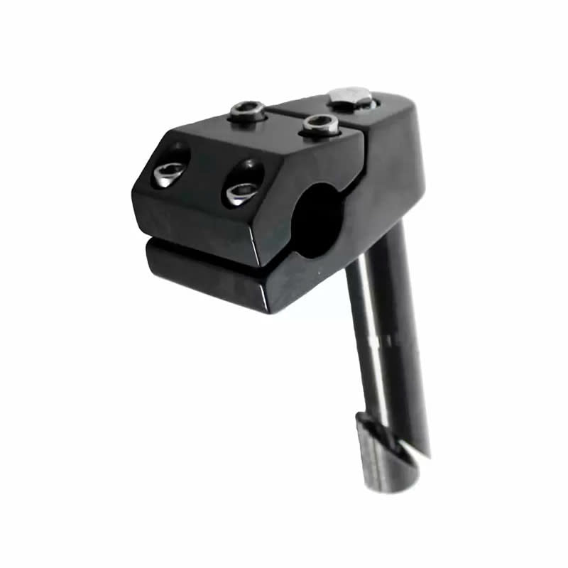 Tija Manillar BMX 22,2mm x 50mm en Acero Negro