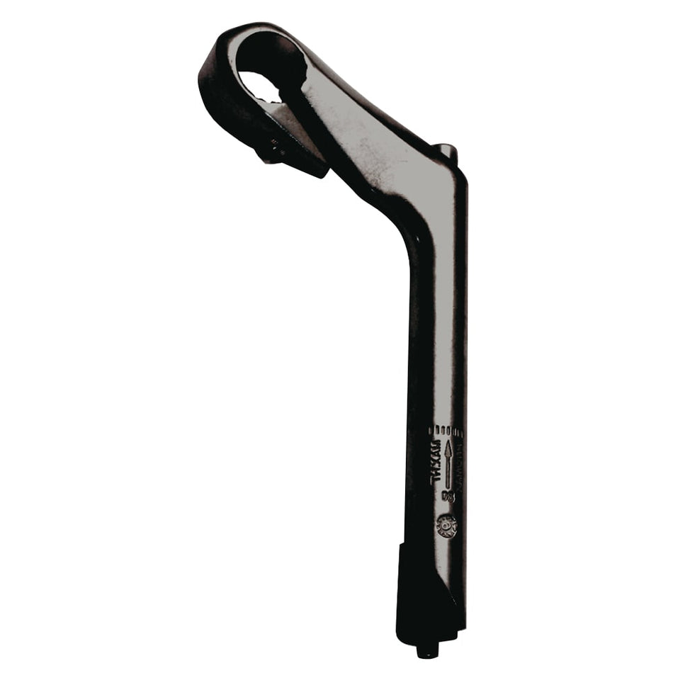 Lenkerrohr SPORT 25,4mm x 80mm aus Aluminium Schwarz