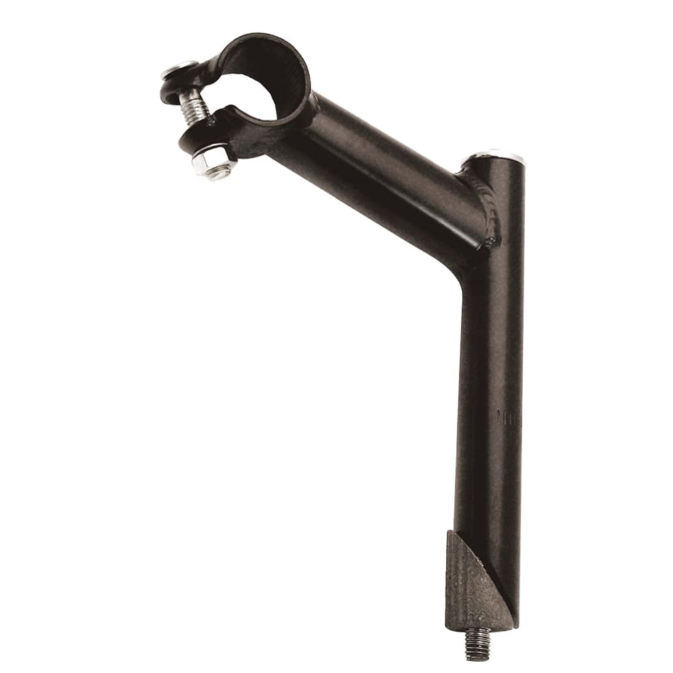 Lenkerrohr MTB 22,2mm x 90mm aus Stahl Schwarz