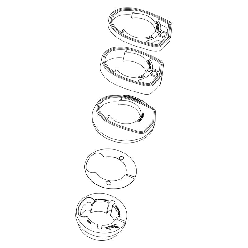 Spessori (KIT) Serie Sterzo Compatibile con Manubrio ALANERA RS