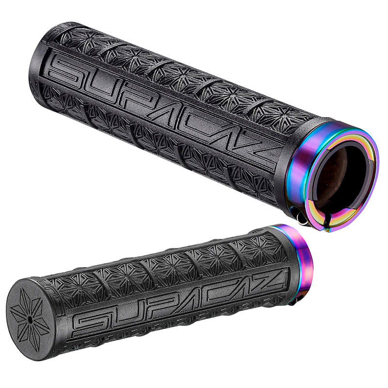 Manopole GRIZIPS Nero/Oil Slick