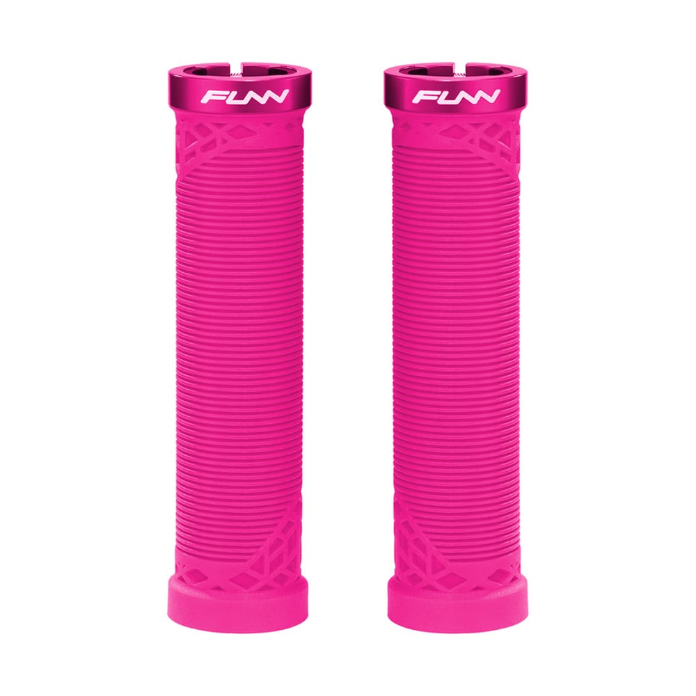 Answer BMX Manopole Bloccabili 105mm: Presa Salda E Sicura In Rosa E Nero