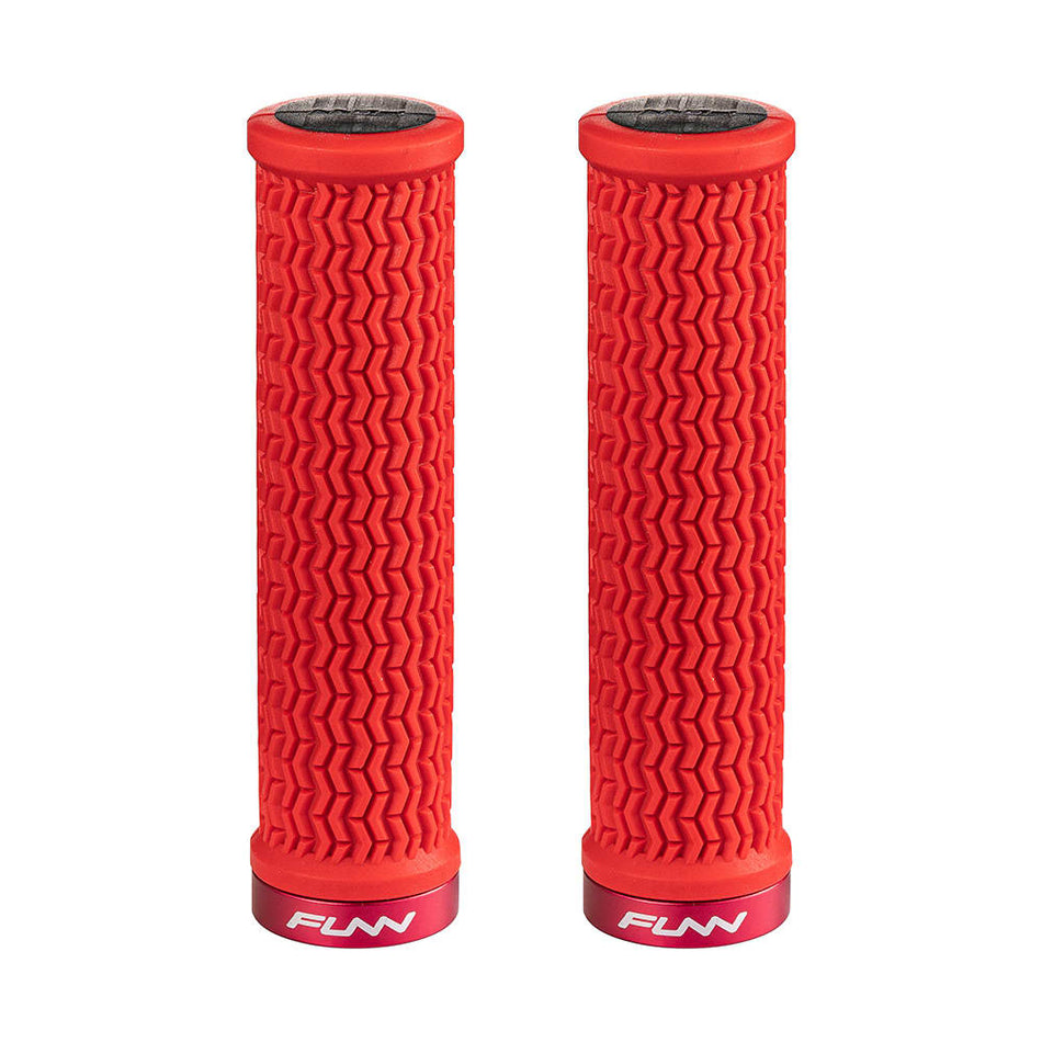 Manopola HOLESHOT 31mm con Collarino in Alluminio Rosso