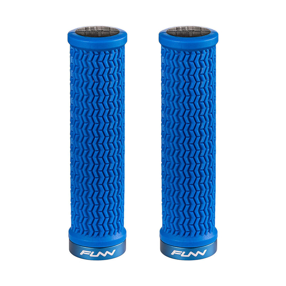 Manopola HOLESHOT 31mm con Collarino in Alluminio Blu