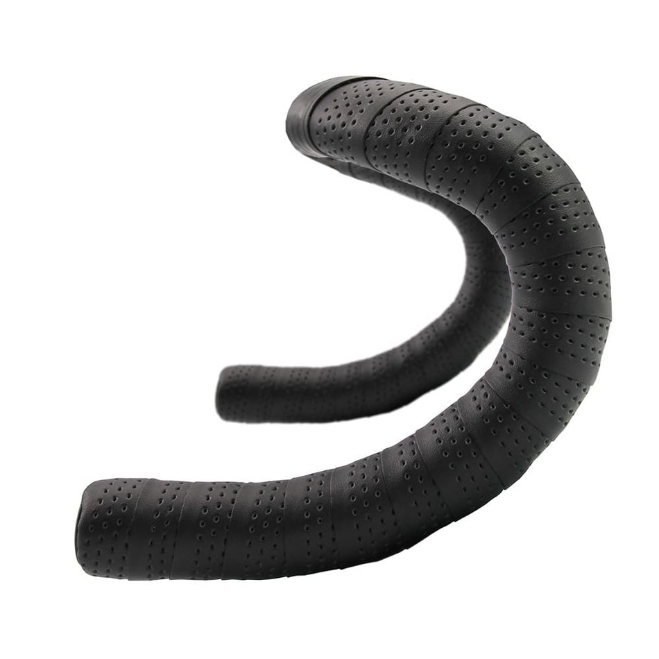 EOLO SOFT Perforated 3mm Handlebar Tape in Black PU+EVA