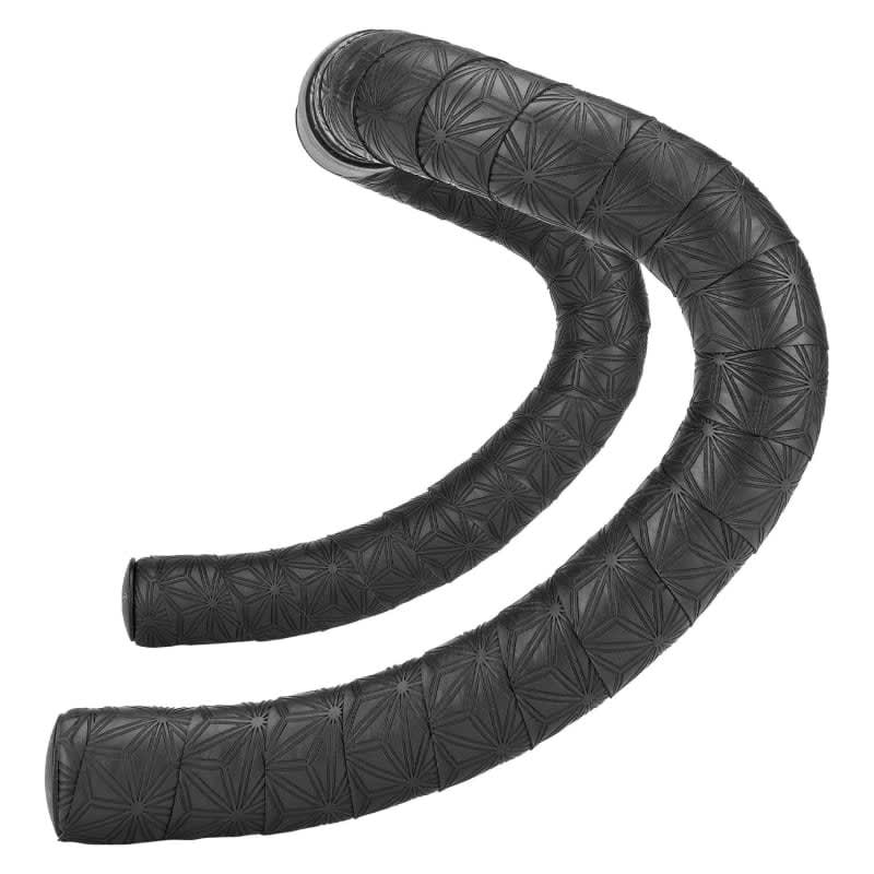 Nastro Manubrio CLASSIC 2200x30mm in Super Sticky Kush Nero + Tappo BT-01