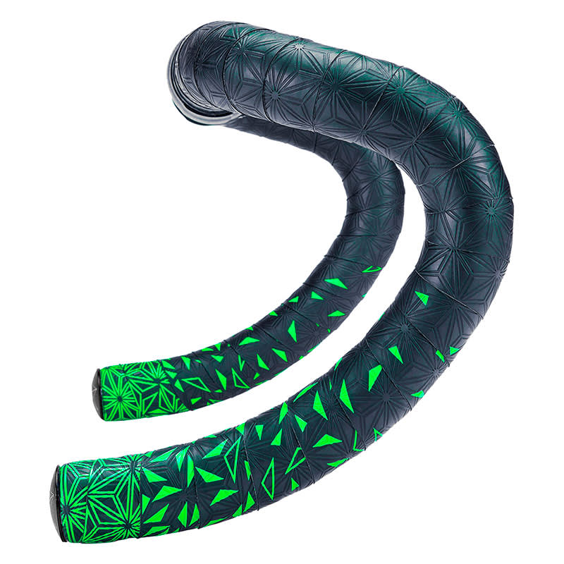 Nastro Manubrio STARFADE 2200x30x2,5mm in Poliuretano Neon Verde+Tappo