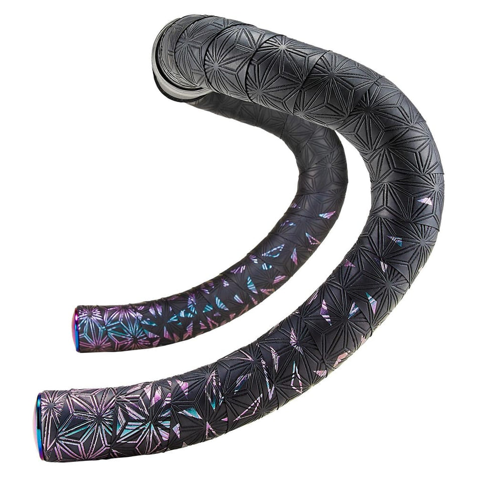 Nastro Manubrio STARFADE 2200x30x2,5mm in Poliuretano Oil Slick +Tappo