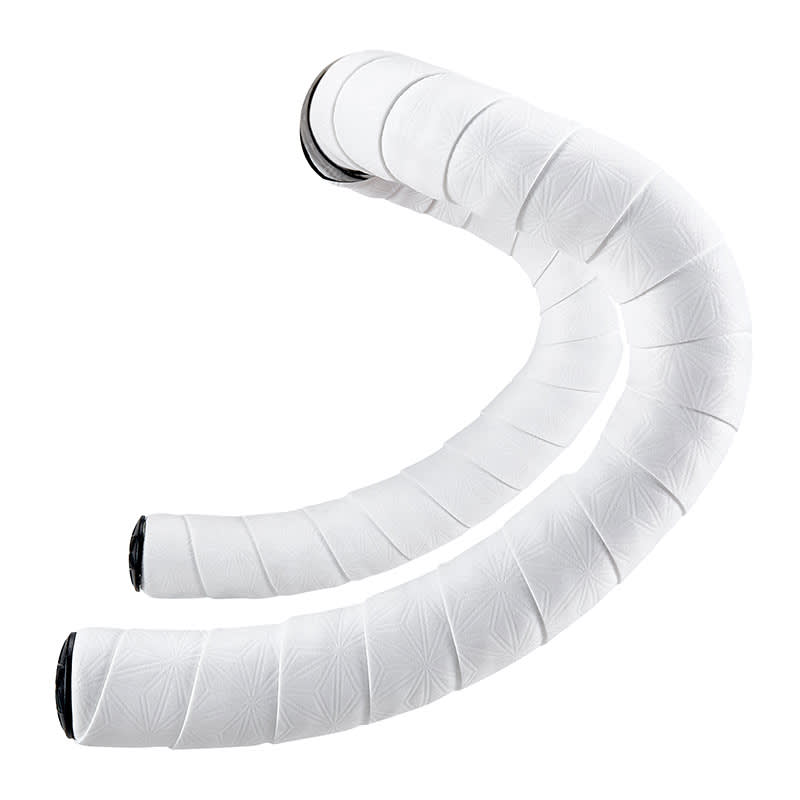 Nastro Manubrio SUAVE 2200x30x2,5mm in EVA Bianco + Tappo Nero