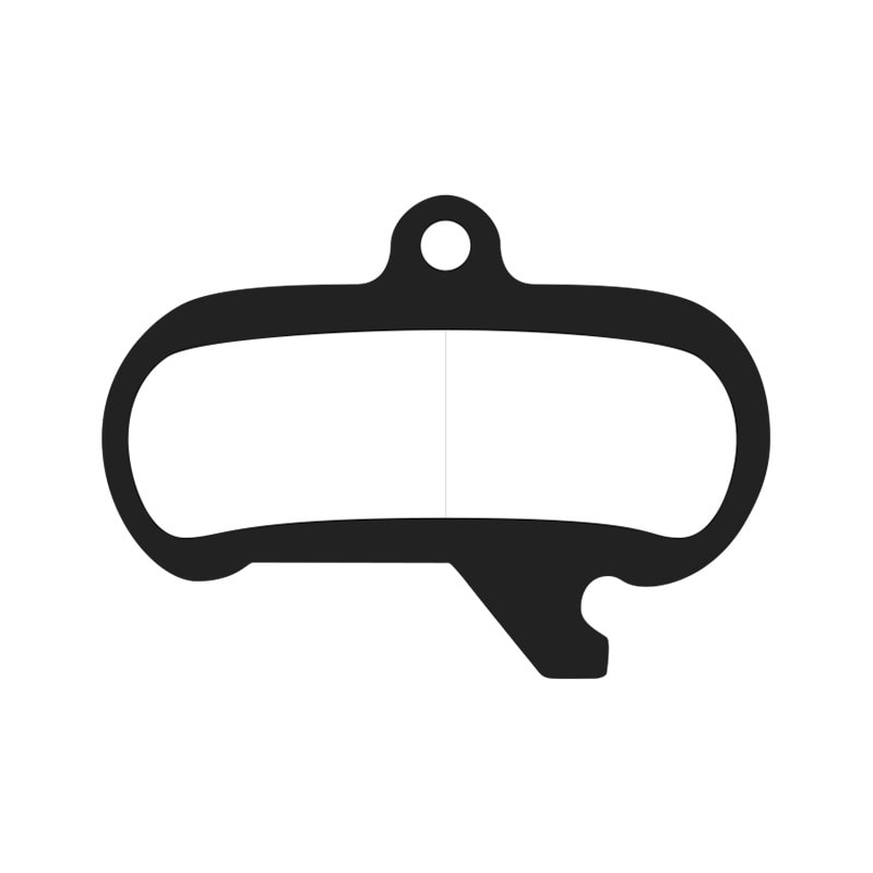 Pastiglie Semimetalliche per Impianto SRAM MAVEN - 4 Pistoncini