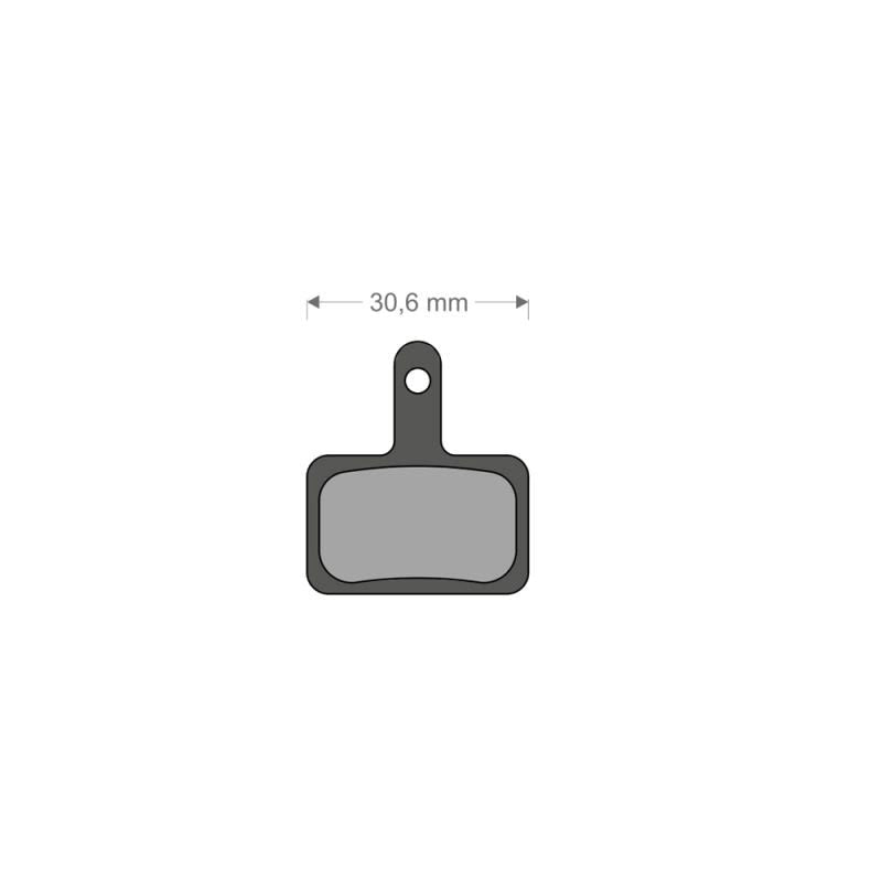 Plaquettes Sinter Tech pour système DEORE/ALTUS/ORION SHIMANO/TRP/QUAD