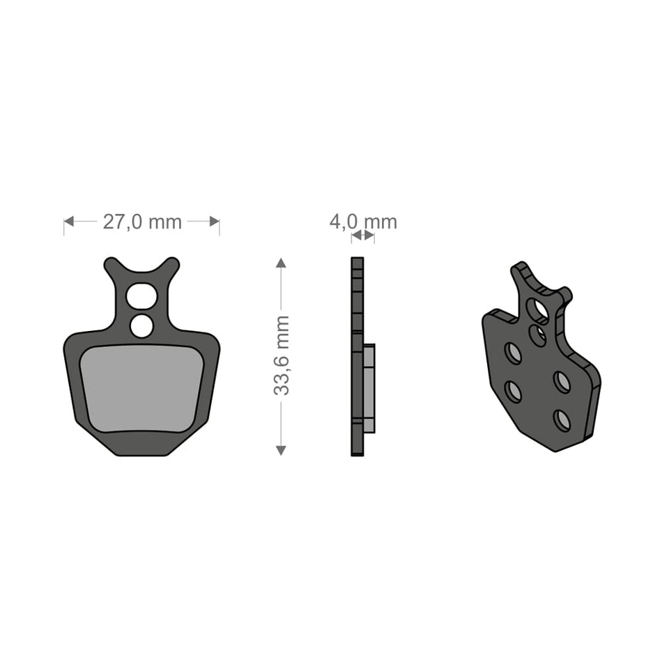 Plaquettes Performance Tech pour système ORO FORMULA