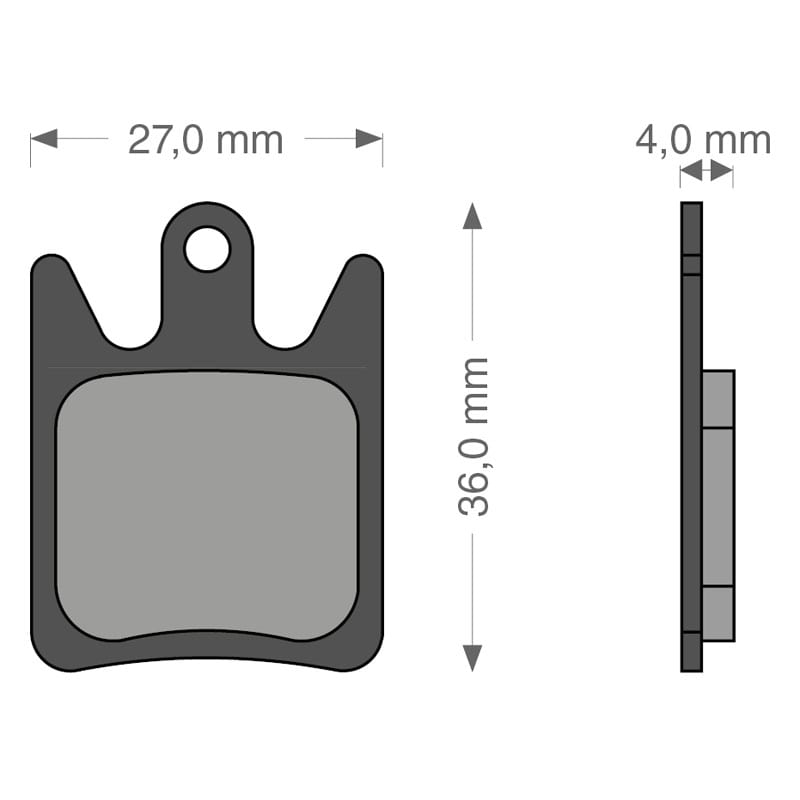 Pastillas Performance Tech para Sistema HOPE MONO V2/TECH V2