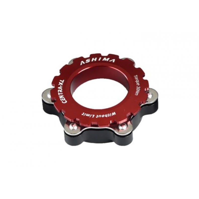 Adattatore Disco per Perno: 9/10/12/15/20mm Rosso Center Lock