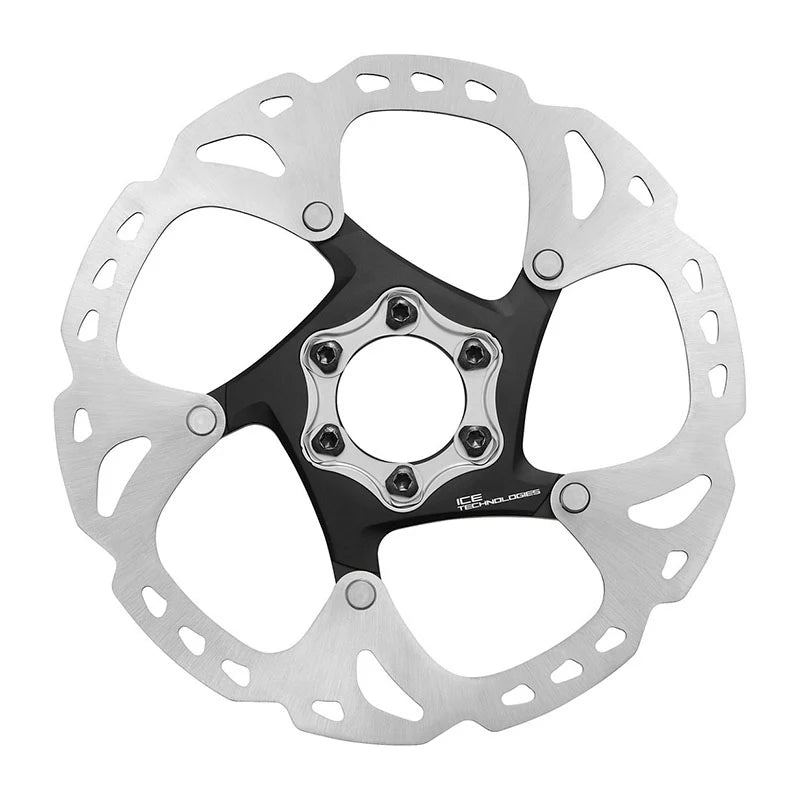 SHIMANO - Disco Freno XT ISM-RT86 Ice Tech 180mm - Attacco 6 Fori