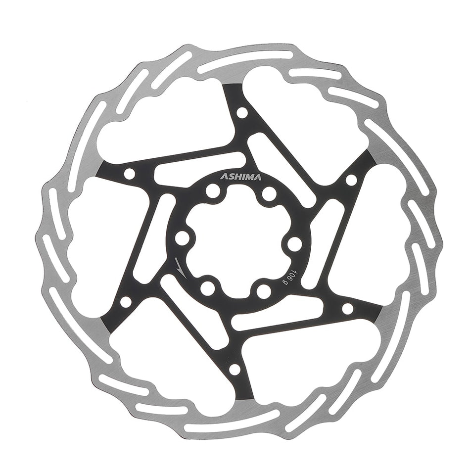 Disco Freno ARO-19 160mm x 100gr Nero - Attacco 6 Fori