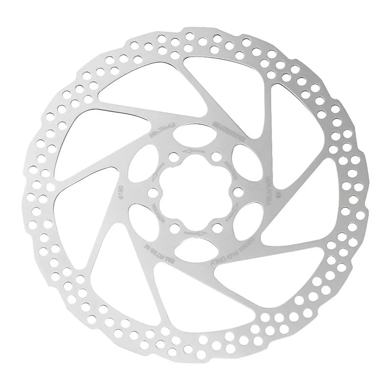 SHIMANO - Disco Freno DEORE SM-RT56 180mm - Attacco 6 Fori