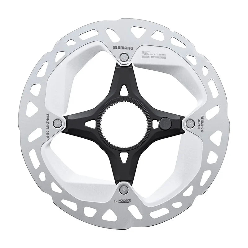 SHIMANO - Disco Freno RT-EM810 Ice Tech 160mm per E-MTB - Center Lock