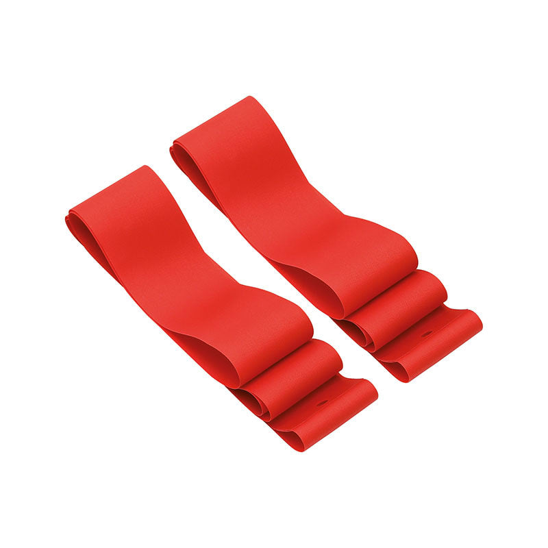 Szprychówki o powiększonym przekroju 27,5 x 20mm z czerwonego PVC (OEM 2 sztuki)