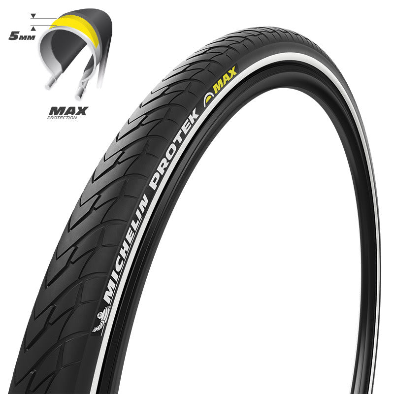 Opona 700x35 PROTEK MAX Tube Type Performance Line Czarna/Reflex