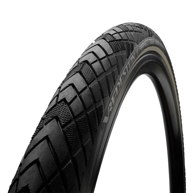 Tire 28x2 PERFECT TOUR 55TPI Rigid Black/Reflex 3mm