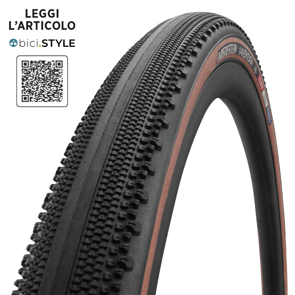 Tire 700x38 AVENTURA SETA Gravel Tubeless Ready Black/Para 120TPI