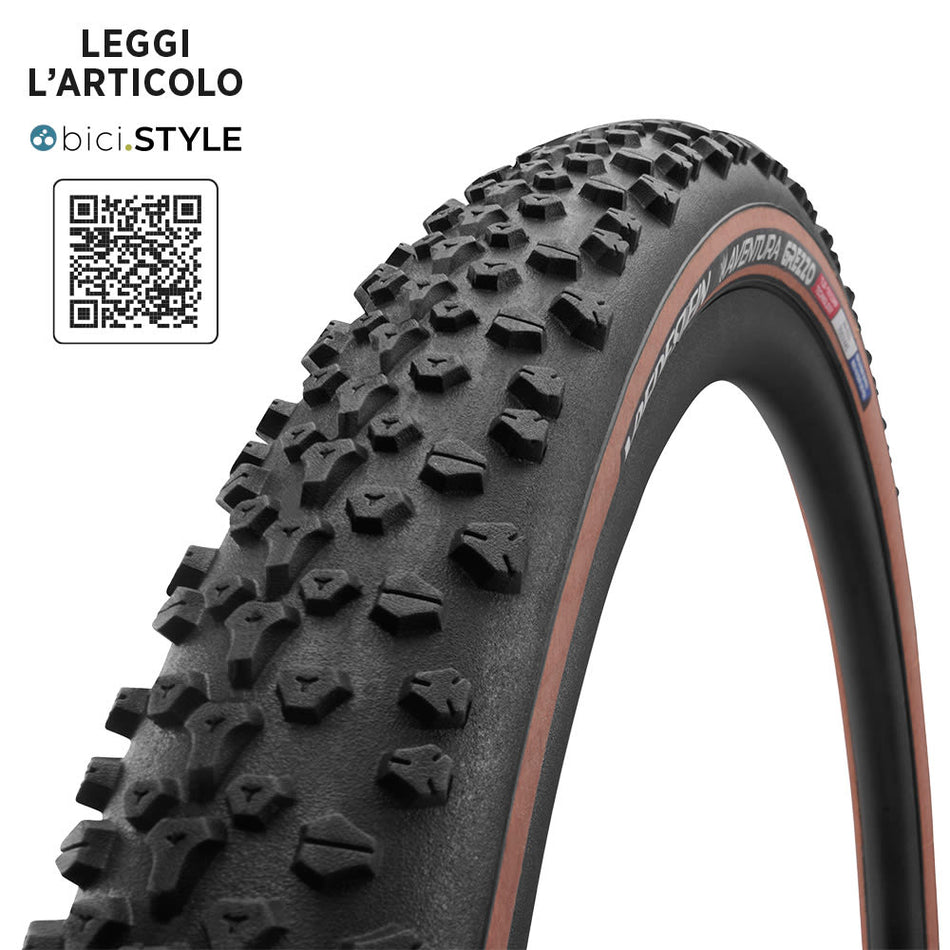 Reifen 700x50 AVENTURA GREZZO Gravel TLR Schwarz/Para 120TPI