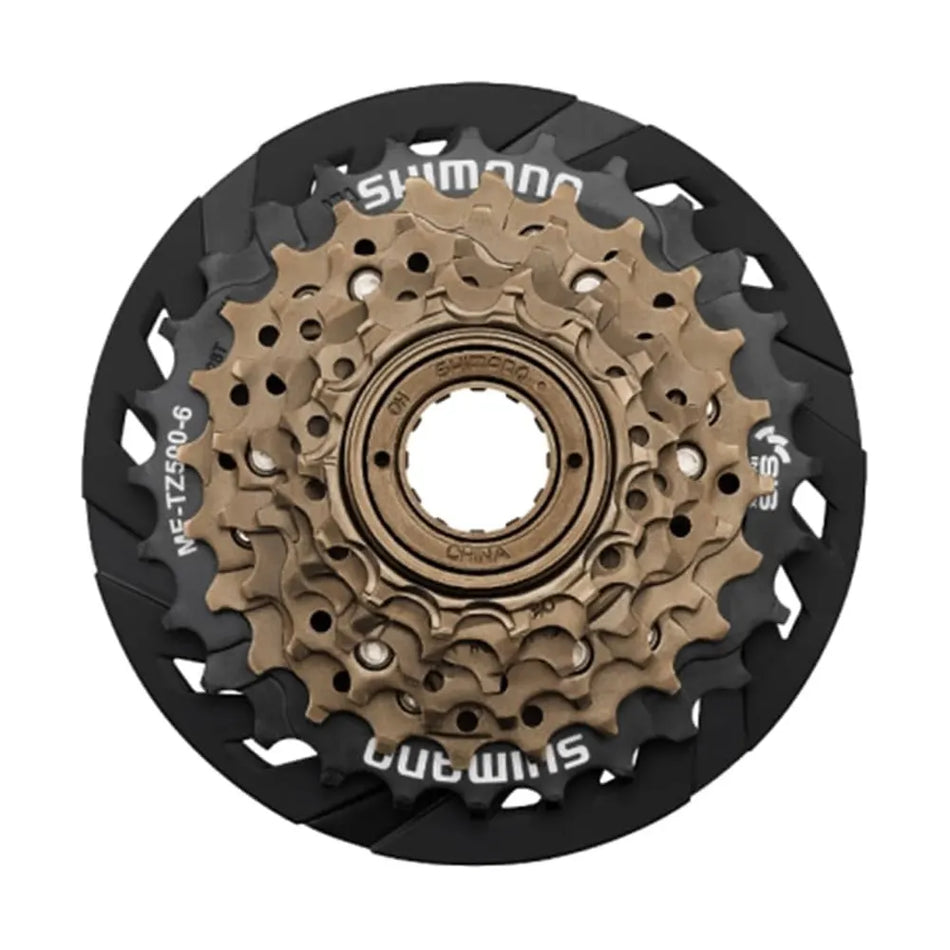 SHIMANO - Ruota Libera a Filetto TZ500 7V x 14/28 Denti Brunito (OEM)