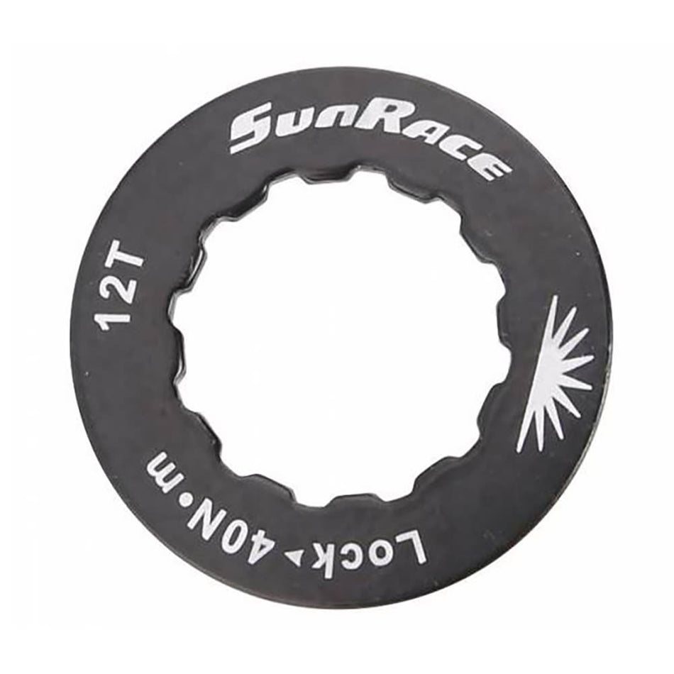 Tuerca para Cassette 12 Dientes en Aluminio CNC Negro - SHIMANO