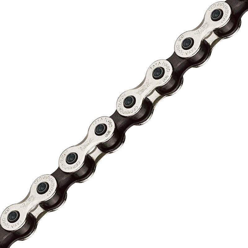 Catena 1V 1/2"x1/8" Nero/Argento FIXED (1 Set Falsemaglie incluso)