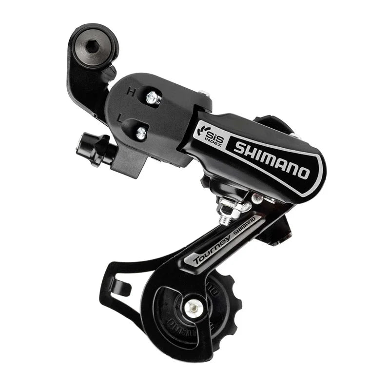 SHIMANO - Cambio MTB TY21 3x6/7V Gabbia Corta + Forcellino Integrato (OEM)