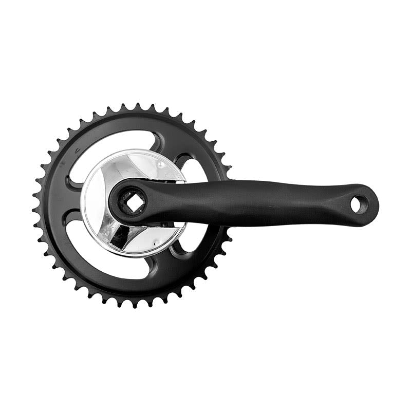 CITY Kurbel 1V 42 Zähne x Kurbelarm: 170mm Schwarz/Silber