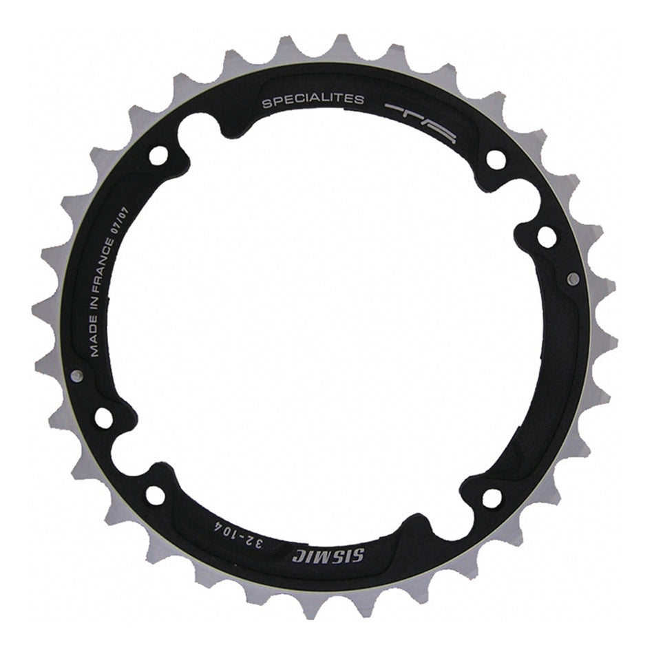 Zębatka pojedyncza 9V x 44 zęby - BCD 104mm antracytowa do korb XTR
